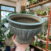 Blue Bowl Planter