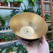 Green Bowl Planter & Saucer