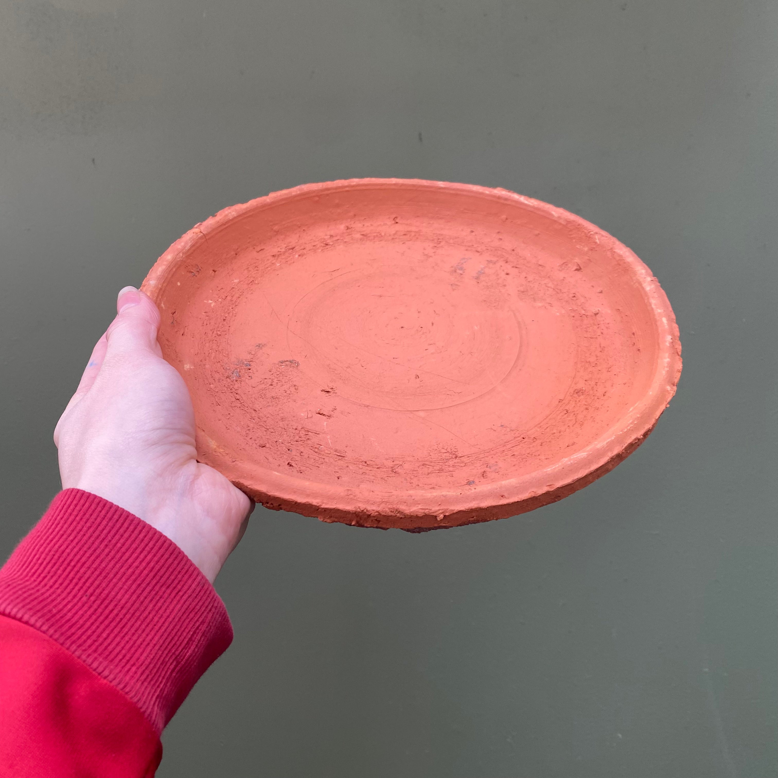 Terracotta Saucers - Antiqued