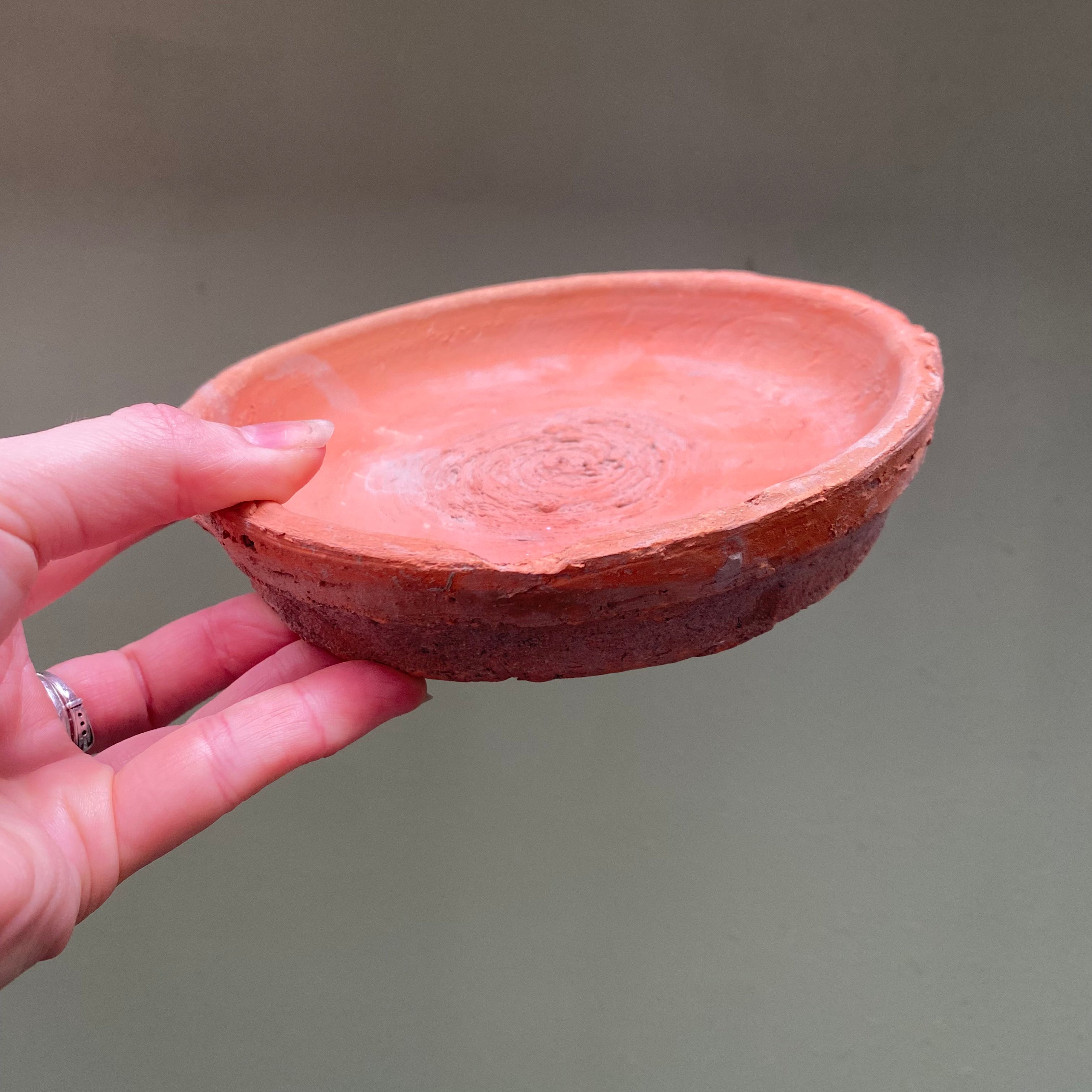 Terracotta Saucers - Antiqued
