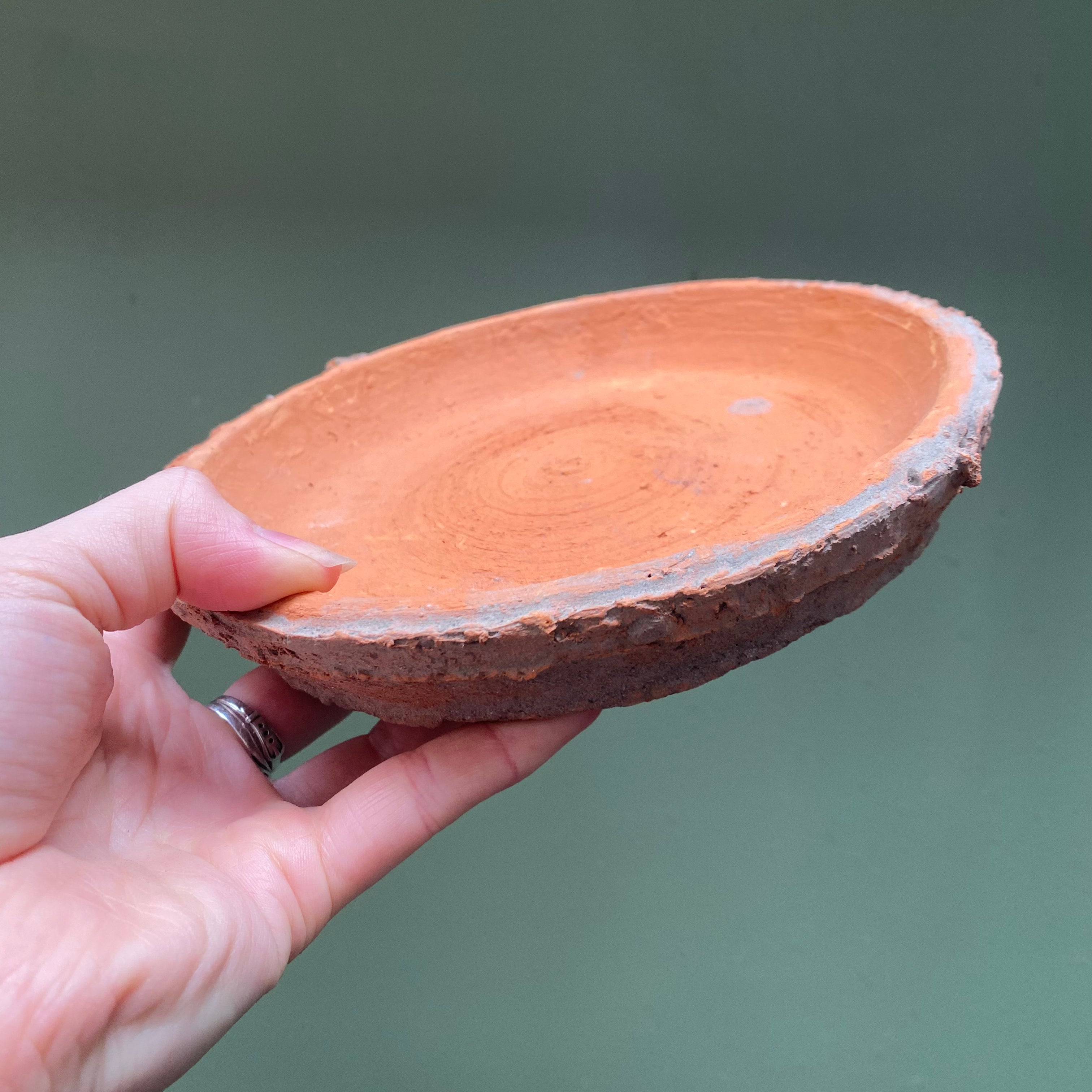 Terracotta Saucers - Antiqued