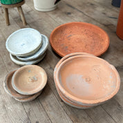 Terracotta Saucers - Antiqued