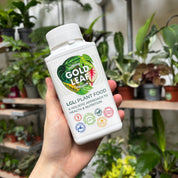 Liquid Gold Leaf Fertiliser in 250ml bottle at The Watered Garden